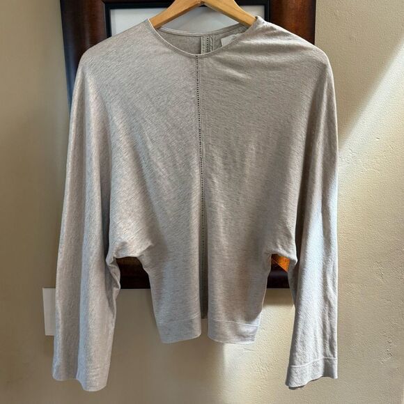 Faithfull the Brand Linen Dolman Sleeve Top 4 - Picture 5 of 7